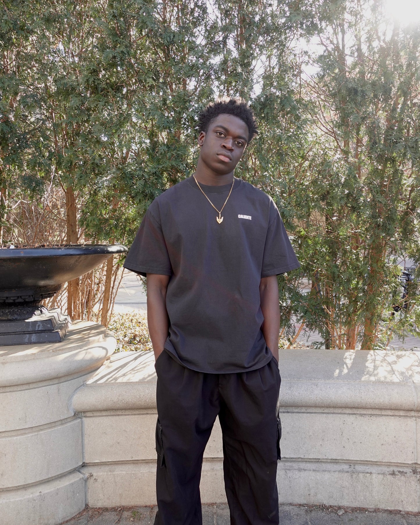 Caliente Jet Black Tee