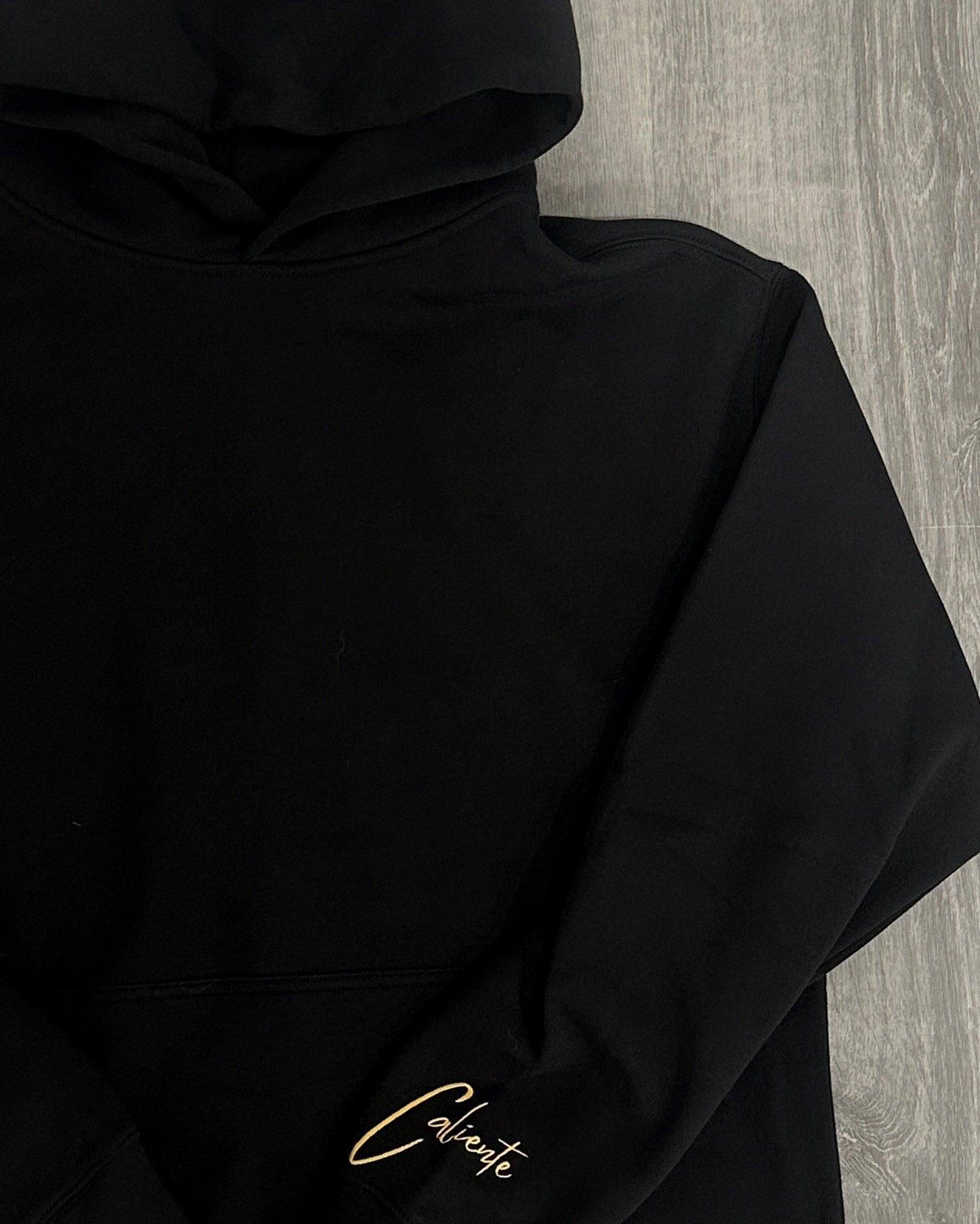 Caliente Jet Black Hoodie