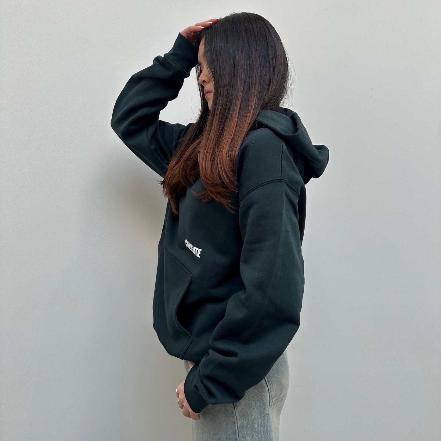 Caliente Pine Green Hoodie