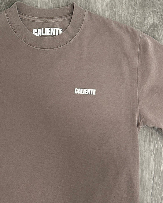 Caliente Faded Grey Tee