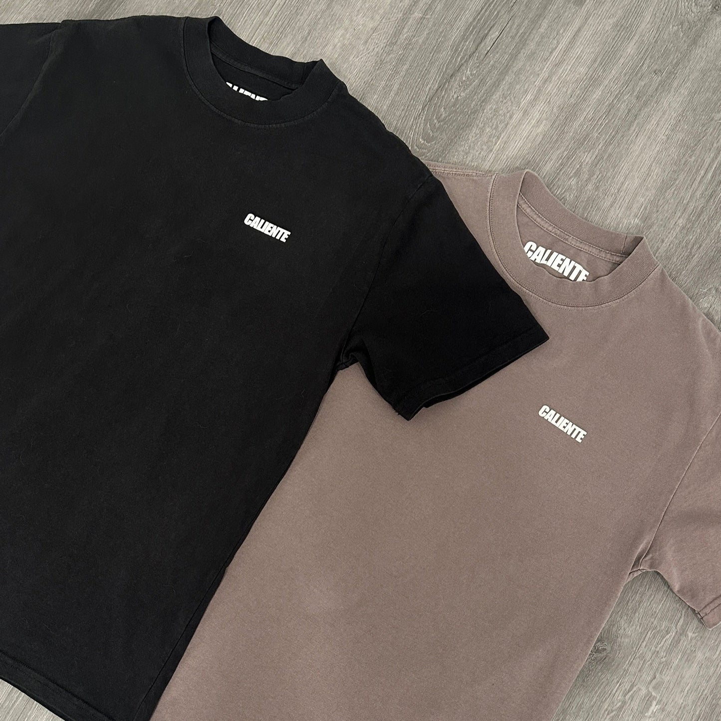 Caliente Faded Grey Tee