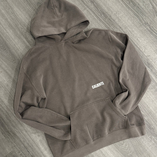 Caliente Faded Grey Hoodie