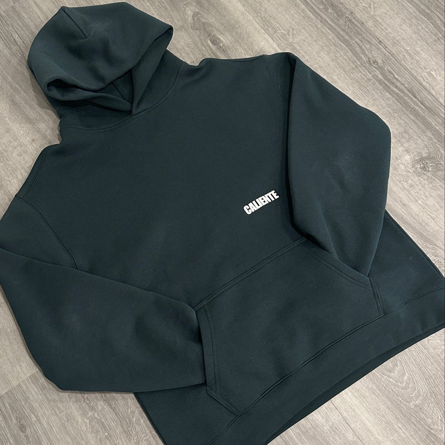 Caliente Pine Green Hoodie